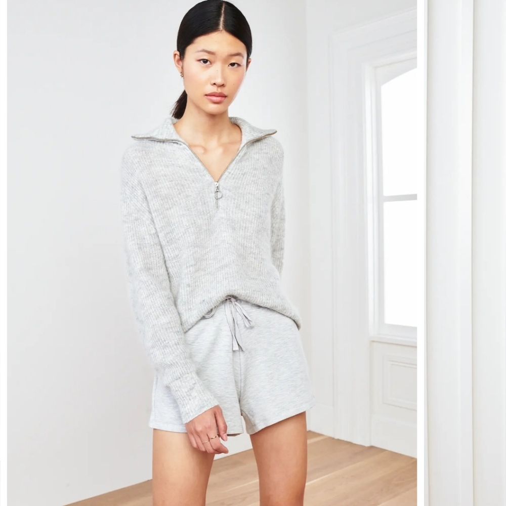 Quince Baby Alpaca-Wool Quarter Zip